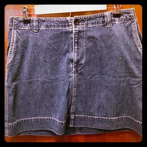 Jean skirt